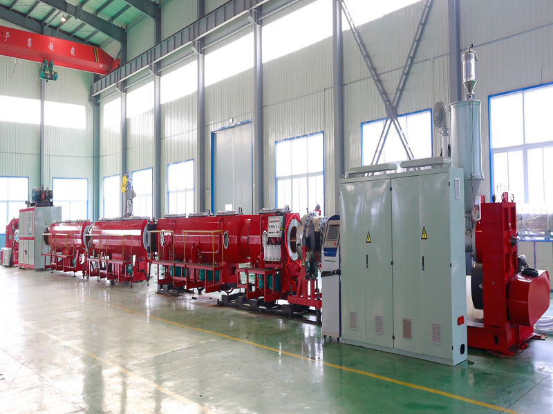 PE gas,water-supply pipe production line